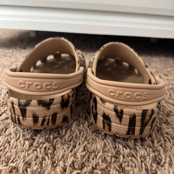 Leopard Print Crocs - Picture 2 of 3